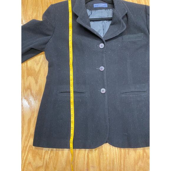 Vintage Norton McNaughton Petite black blazer (b43) - Picture 12 of 12